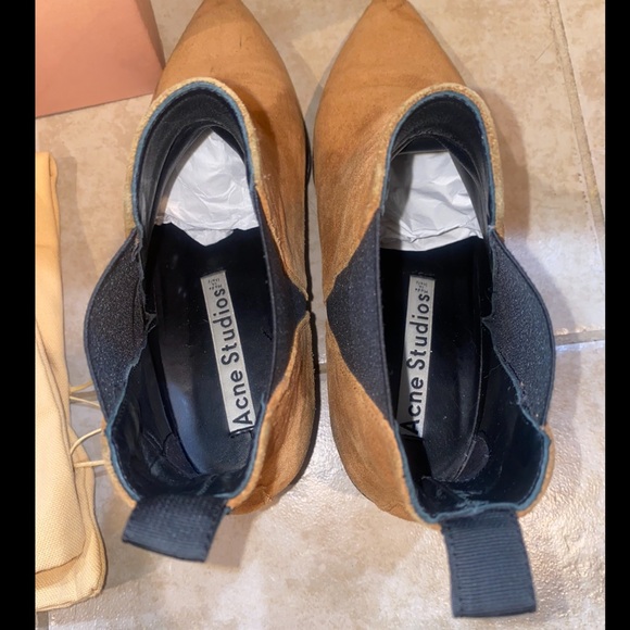 Acne Studios Jensen Suede Ankle Boots - Picture 8 of 13